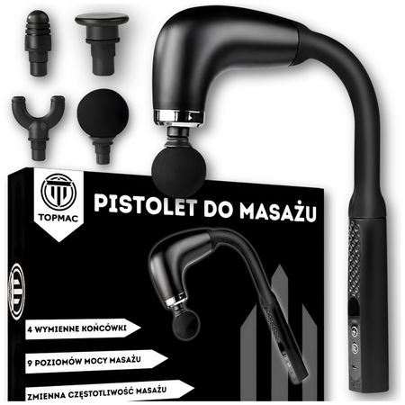 Bezprzewodowy masażer do relaksu i regeneracji – TopMac