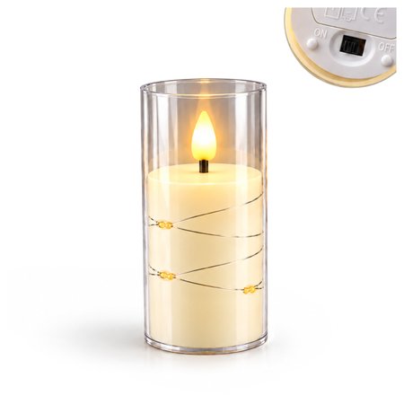 Świeca elektryczna LED bezpłomieniowa 12,5 cm