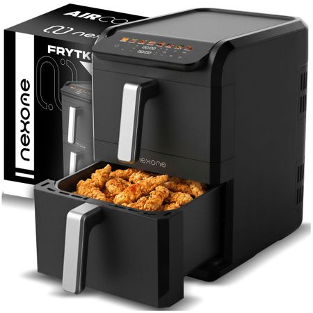 NexOne TwinFryer 11L – Dwukomorowa Frytkownica Beztłuszczowa 2800W